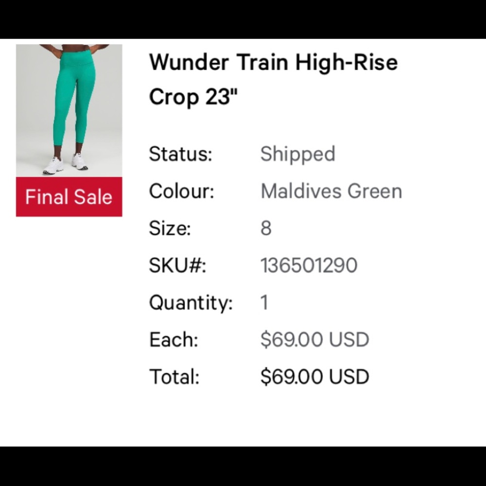 Wunder Train High-Rise Crop 23”